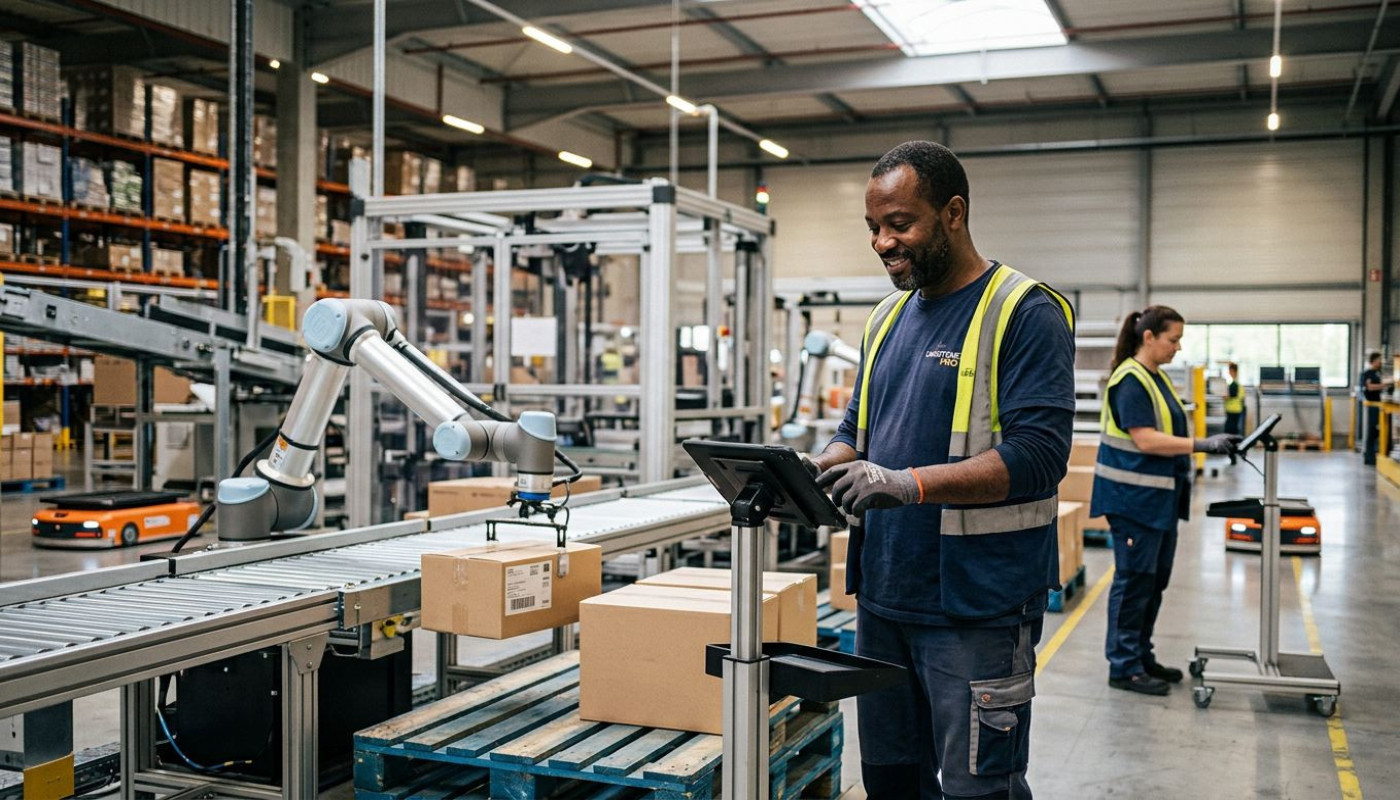 Manutention automatisée : quand l’ergonomie devient un argument RH
